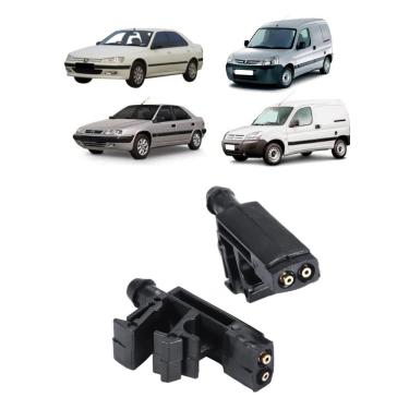 Imagem de Esguicho Brucutu Limpador de Agua Parabrisa  Peuge Partner 406 605 Citro Berlingo Xantia 1996 2009 643889 6438a0