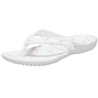 Imagem de Crocs Chinelo feminino Kadee II, Flamingo branco, 37