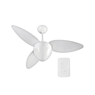 Imagem de Ventilador Teto Ventisol Aires Branco Inverter Controle Bivolt, Bivolt