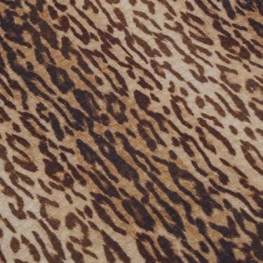 Imagem de Estampado de leopardo 100% tecido de algodão grosso da The Yard, textura especial tecido de algodão às riscas de animais para vestido da moda, camisa, saia, acolchoado e artesanato (estampado de