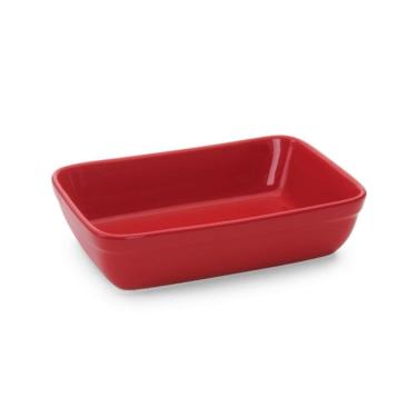 Imagem de Travessa Refratario Retangular 24Cm TRTP-027Vm Vermelha