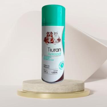 Imagem de Sarnicida e Fungicida Spray Aerossol 125ml para Cães e Gatos Tiuran Duprat