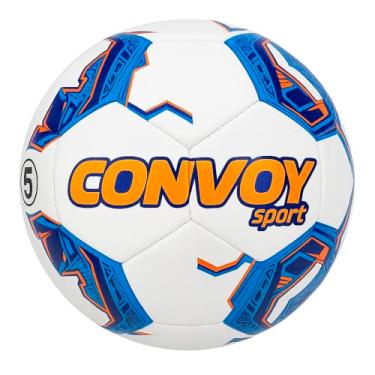 Imagem de Bola Futebol De Campo Costurada Pu Oficial Macia Resistente - Azul