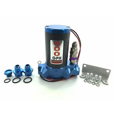 Imagem de Bomba de combustível elétrica de 400 GPH Billet Bomba elétrica de álcool a gás com passagem de corrida de rua