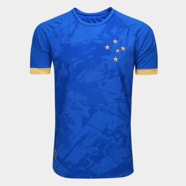 Imagem de Camisa Cruzeiro RetrôMania Classic Masculina, Azul, G