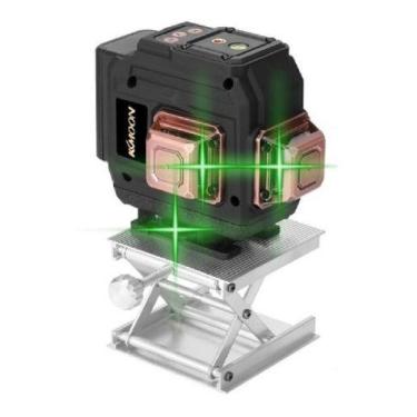 Imagem de Nível A Laser 3d 12 Linhas Verde Digital C/ Controle Remoto - Kmoon