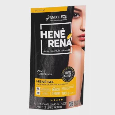 Imagem de Hene rena gel preto natural 180G