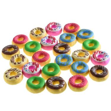 Imagem de Quebra-cabeça de comida fofa 3D Donut Erasers DOMG de 24 peças para cr