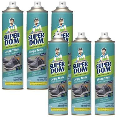 Imagem de Kit 6 Limpa Tênis Super Dom 150ml/95g - Domline