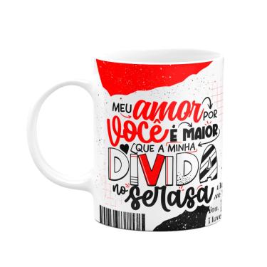 Imagem de Caneca Namorados - Amor maior que a dívida no serasa