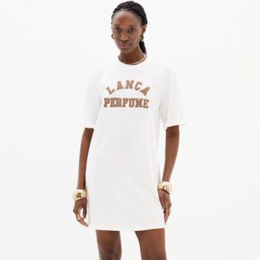 Imagem de Vestido Lança Perfume Tdress Bordado In25 Off White Feminino, G
