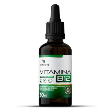 Imagem de Vitamina B12 (Metilcobalamina) Sabor Frutas Vermelhas 30ml Tuttiflora