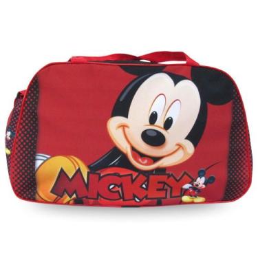 Imagem de Bolsa Infantil Mickey Mouse Para Passeios, Escolinha E Presentes - Sm