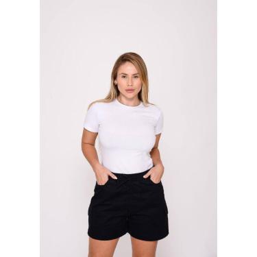 Imagem de Shorts Cargo Feminino Preto Ref 7947 [F075]