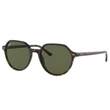 Imagem de Óculos De Sol Unissex Ray-ban Thalia Rb2195 902-31 53