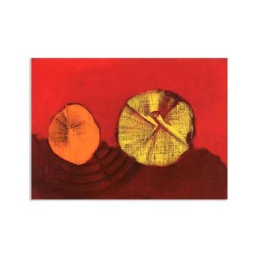 Imagem de Max Ernst Arte de parede, conchas, reproduções de arte em tela pinturas famosas pôsteres Max Ernst Print Abstract Pictures Wall Decor 100x70cm (33x28in) sem moldura