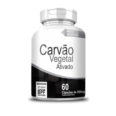 Imagem de Carvão Vegetal 500 Mg 60 Cápsulas - Suporte Digestivo