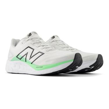 Imagem de New Balance Fresh Foam 680 V8 Tênis de corrida masculino, Reflexo/matéria cinza/jade elétrico, 44