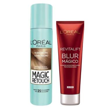 Imagem de LOréal Paris Magic Blur Kit - Corretivo Louro Escuro + Aperfeiçoador -
