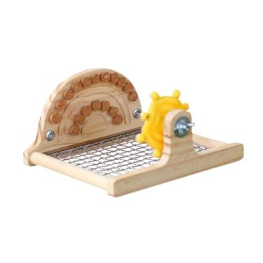 Imagem de Generic Plataforma para pássaros, gaiola para brincar, brinquedo para treinamento, suporte resistente para papagaios, suporte para porquinhos-da-índia,
