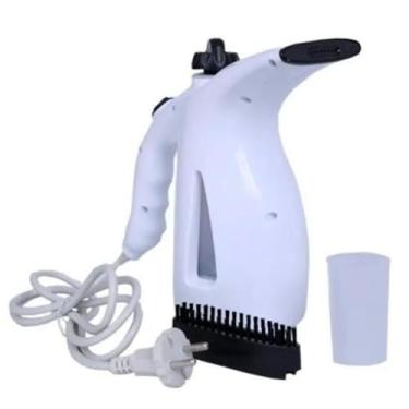 Imagem de Passadeira Vaporizador de Roupas Vertical a Vapor Elétrico 110V 300ml Portátil - Ferro Passador de Passar Engomar - Ideal para Uso Doméstico e Viagem - Com Escova Inclusa