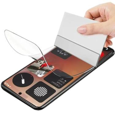Imagem de Renwox Película de hidrogel de alta sensibilidade 2 peças para Nothing CMF Phone 2 Pro/Phone (3a) /(3a) Pro 17.2 cm Protetor de tela TPU macio transparente autocura, ultrafino, à prova de explosão