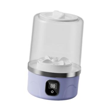 Imagem de Fenteer Mini Máquina de Lavar Roupas de Bebê 1L, Meias, Lavadora, Balde de Roupa Desidratável para Viagens de Negócios, Apartamento, Casa, Hotel, Tolet