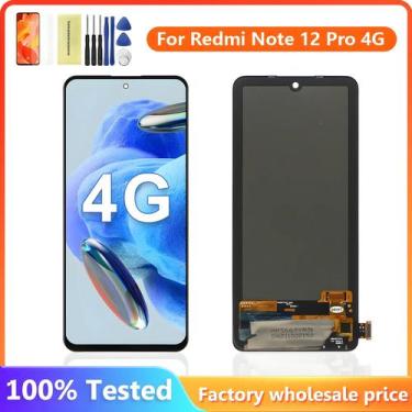 Imagem de Tela De Toque LCD AMOLED De 6,67'' Para Xiaomi Redmi Note 12 pro 4G Co