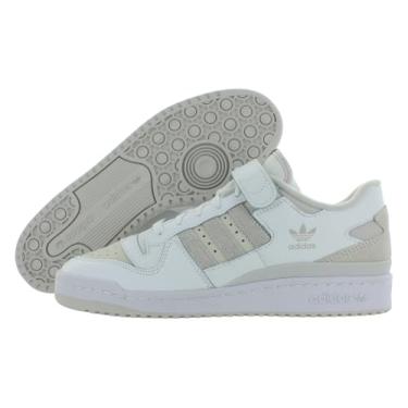 Imagem de adidas Tênis masculino Forum Low, Calçado branco/cinza/branco giz/branco transparente, 45