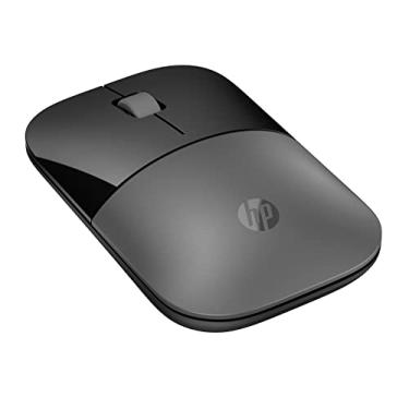 Imagem de Mouse sem Fio HP Z3700 - Plug and Play com Dongle USB e Bluetooth, com até 1600 DPI, Bateria de até 16 Meses de Duração, Blue LED Multi-superficies, Preto e Prata (758A9AA)