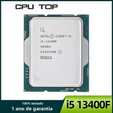 Imagem de Processador Intel Core CPU i5 13400F 2,5 GHz 10 núcleos 16 threads 65W