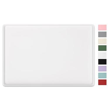 Imagem de NPOOYI Tapete de arte de silicone para artesanato, 40,6 cm x 61 cm, impermeável, antiderrapante, para crianças, com laterais elevadas, protege superfícies perfeitamente para artesanato, legos, gelecas