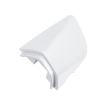 Imagem de Modengzhe Tampa da maçaneta da porta esquerda do motorista dianteiro, tampa da moldura da maçaneta externa para Volkswagen Golf 6 2011-2018 Passat OE Nº: 1K8837879/1K8-837-879, branco