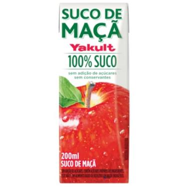 Imagem de Suco Yakult 100% Maçã Caixa C/27 Unidades - Sem Açucares