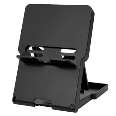 Imagem de Geekria Foldable Stand Compatible with Nintendo Switch 2, Switch Lite & OLED, Adjustable Portable Holder for Desk or Travel (Black)