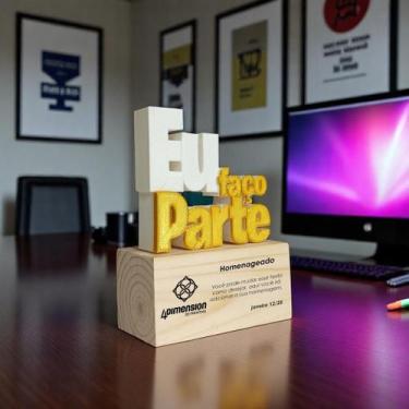 Imagem de Troféu Eu Fiz Parte - Eu Faço Parte - Eu me Envolvo - - 4 Dimension, 2