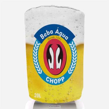 Imagem de Capa Para Galão de Água 20 Litros Beba Água Chopp  Novadecora