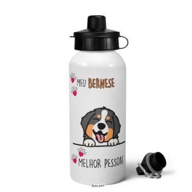 Imagem de Garrafa Squeeze MQ Dog - Meu Bernese, melhor pessoa! - JPS INFO