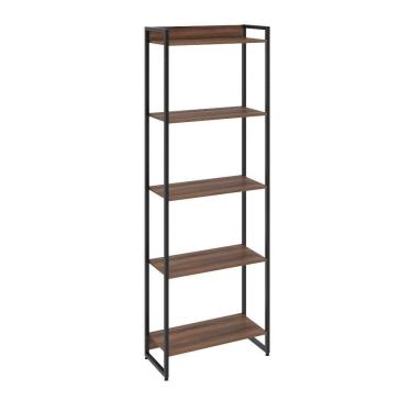 Imagem de Estante Dynamica 60x30x187cm C/05 Prateleiras Nogal / Nogal /