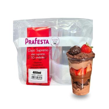 Imagem de Kit 150 Copos Cristal Para Eventos 400Ml Descartavel Luxo