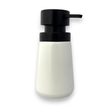 Imagem de Dispenser Saboneteira Sabonete Líquido Porcelana Branco - Luggari