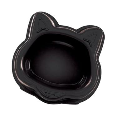 Imagem de Comedouro Plast Pet Zooplast Face Cat Preto para Gatos 130ml