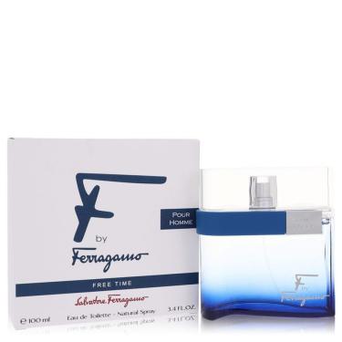Imagem de Col. Masculina Free Time Salvatore Ferragamo 100 Ml Eau De Toilette