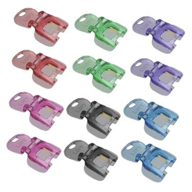 Imagem de Ｂｅｓｇａ Abridores de lata fáceis, abridores de latas de refrigerantes, bebidas, cerveja, acessórios portáteis para bar, abridor de abas, tampa protetora para, 12 PeÇas