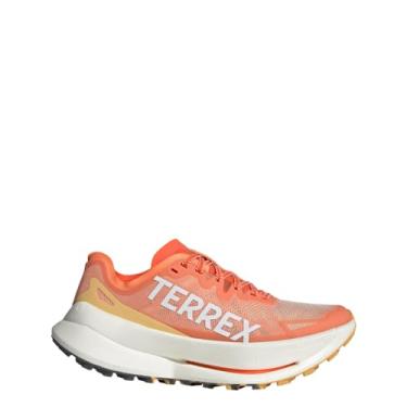 Imagem de adidas Terrex, Agravic Speed Ultra Trail Tênis de corrida feminino, Matiz âmbar/branco cristal/semifaísca, 36