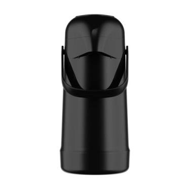 Imagem de Garrafa Térmica Magic Pump Termolar Preta 500 ml, 500ml, Preto