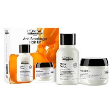 Imagem de Kit L'Oreal Professionnel Serie Expert Metal Detox Sh 100ml + Masculin