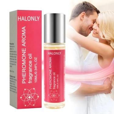Imagem de Perfume de feromônio Halonly Roll-On para mulheres de 10 ml de longa d