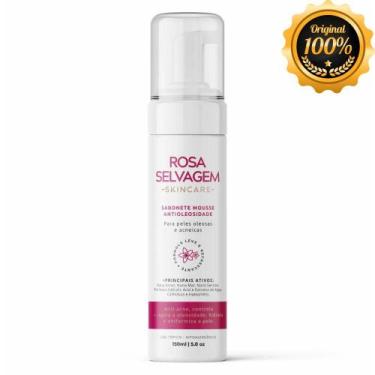 Imagem de Espuma Limpeza Antioleosidade e Antiacne Rosa Selvagem 150ml