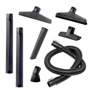 Imagem de CRAFTSMAN CMXZVBE38800 Kit de acessórios Pro para aspirador de pó seco e molhado de 6,5 cm, acessórios de aspirador de pó de nível industrial para projetos pesados, serve para diâmetros de mangueira